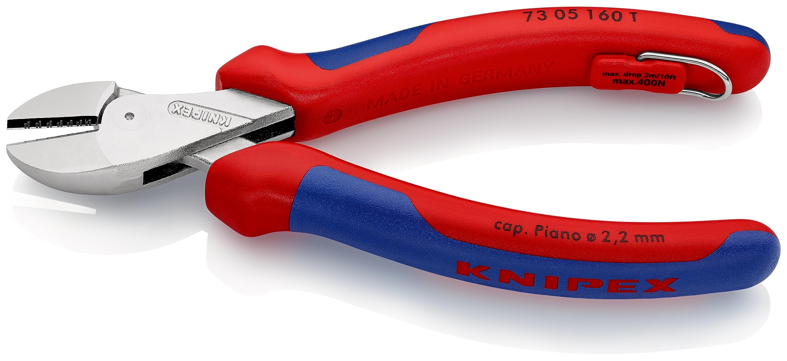 KNIPEX X-Cut Kompakt-Seitenschneider, 160 mm, 73 05 160 T