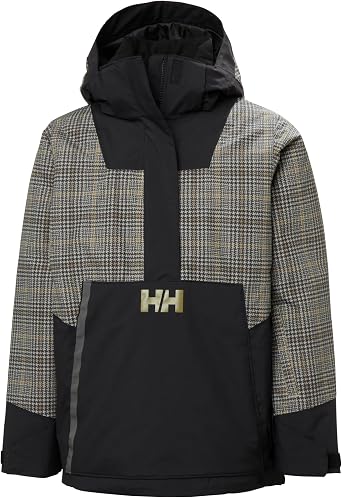 Helly Hansen Junior Ride Anorak - Unisex Waterproof Jacket for Kids, Breathable, Lightweight, Ideal for Outdoor Activities