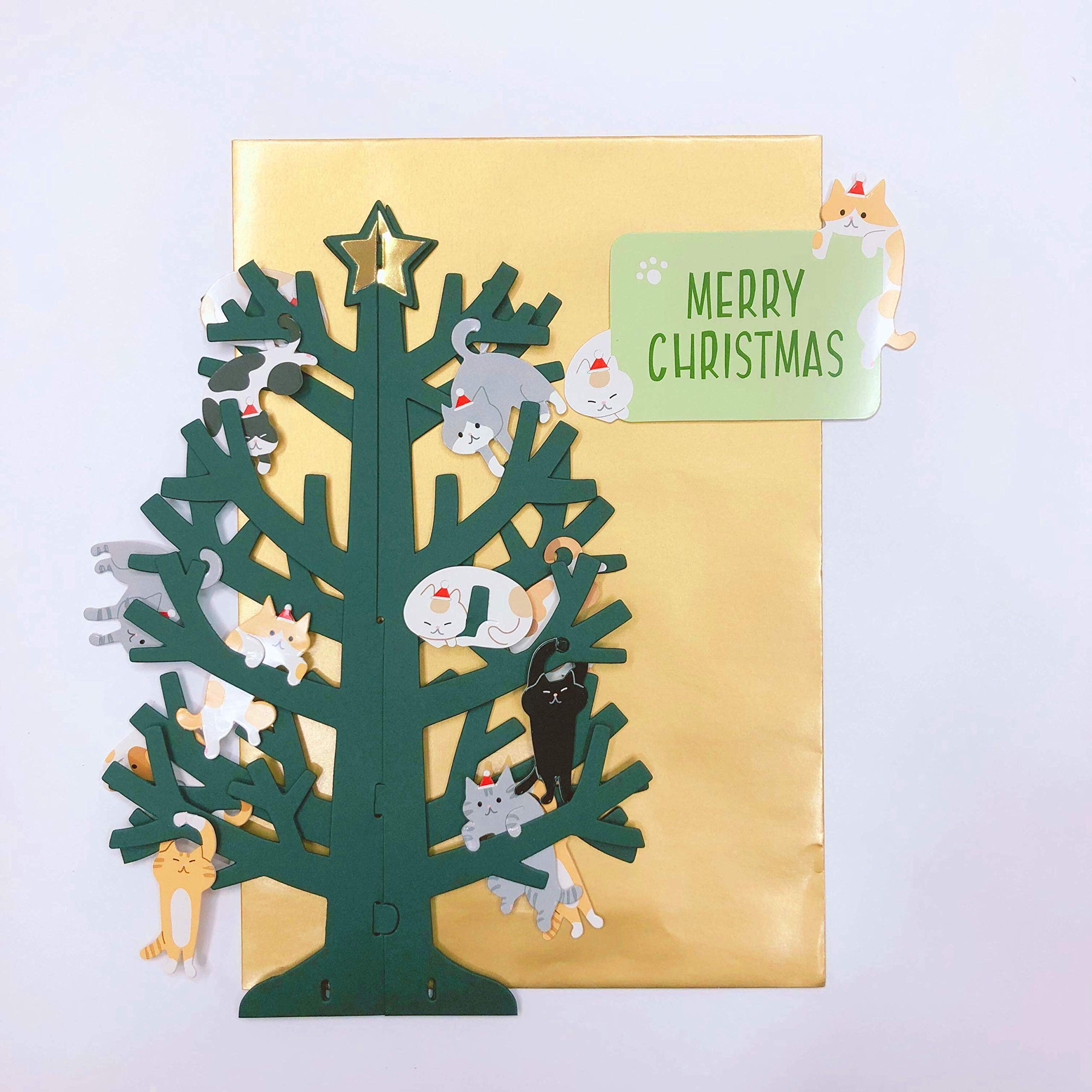 Amazon.co.jp: サンリオ(SANRIO) クリスマスカード 洋風 立体