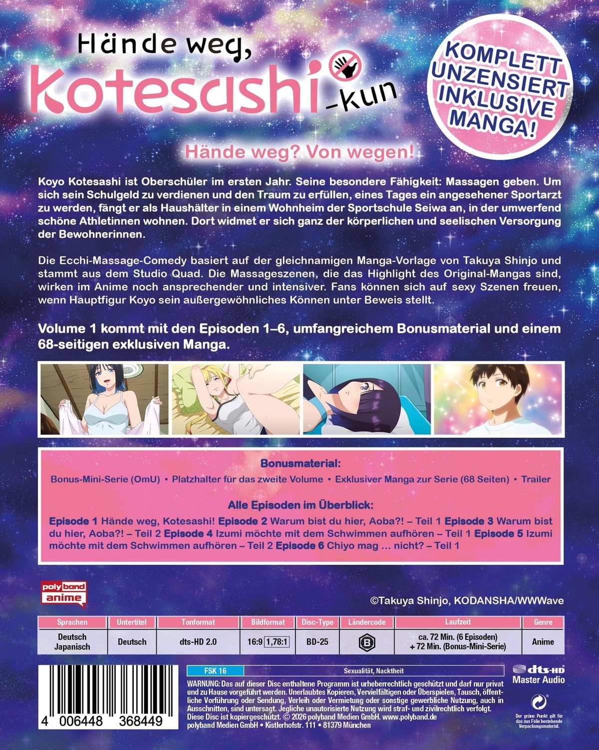 Kotesashi-kun Volume 1 Manga