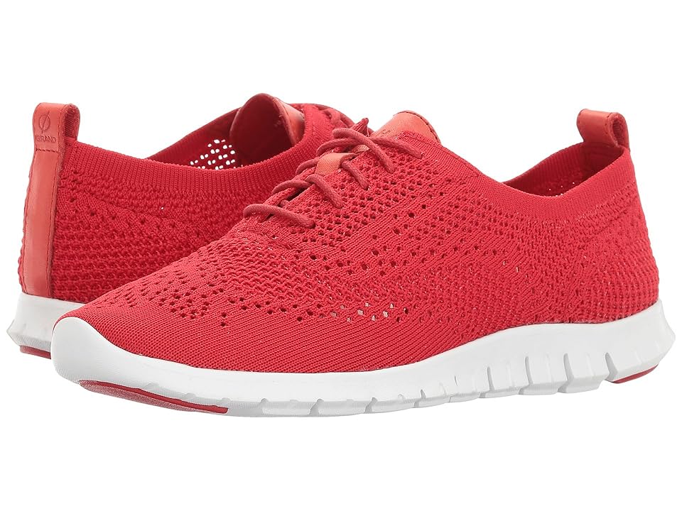 

Cole Haan Zerogrand Stitchlite Oxford (Tango Red) Women's Lace up casual Shoes