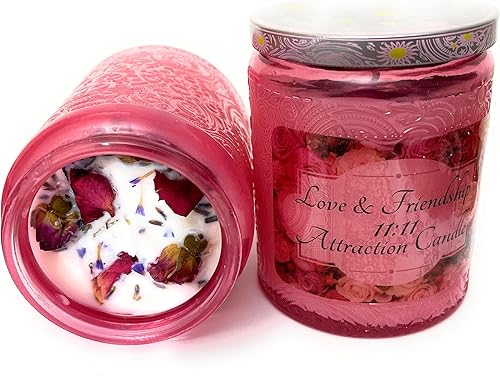 Vela de atracción de amor y amistad  Vela de armonía de amor y amistad  Ideal para rituales de amistad y relaciones y hechizos de relación de