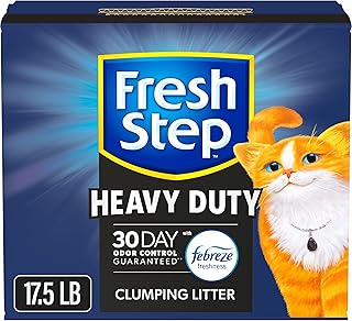 Fresh Step Clumping Cat Litter, Heavy Duty Advanced, Long Lasting 30-Day...