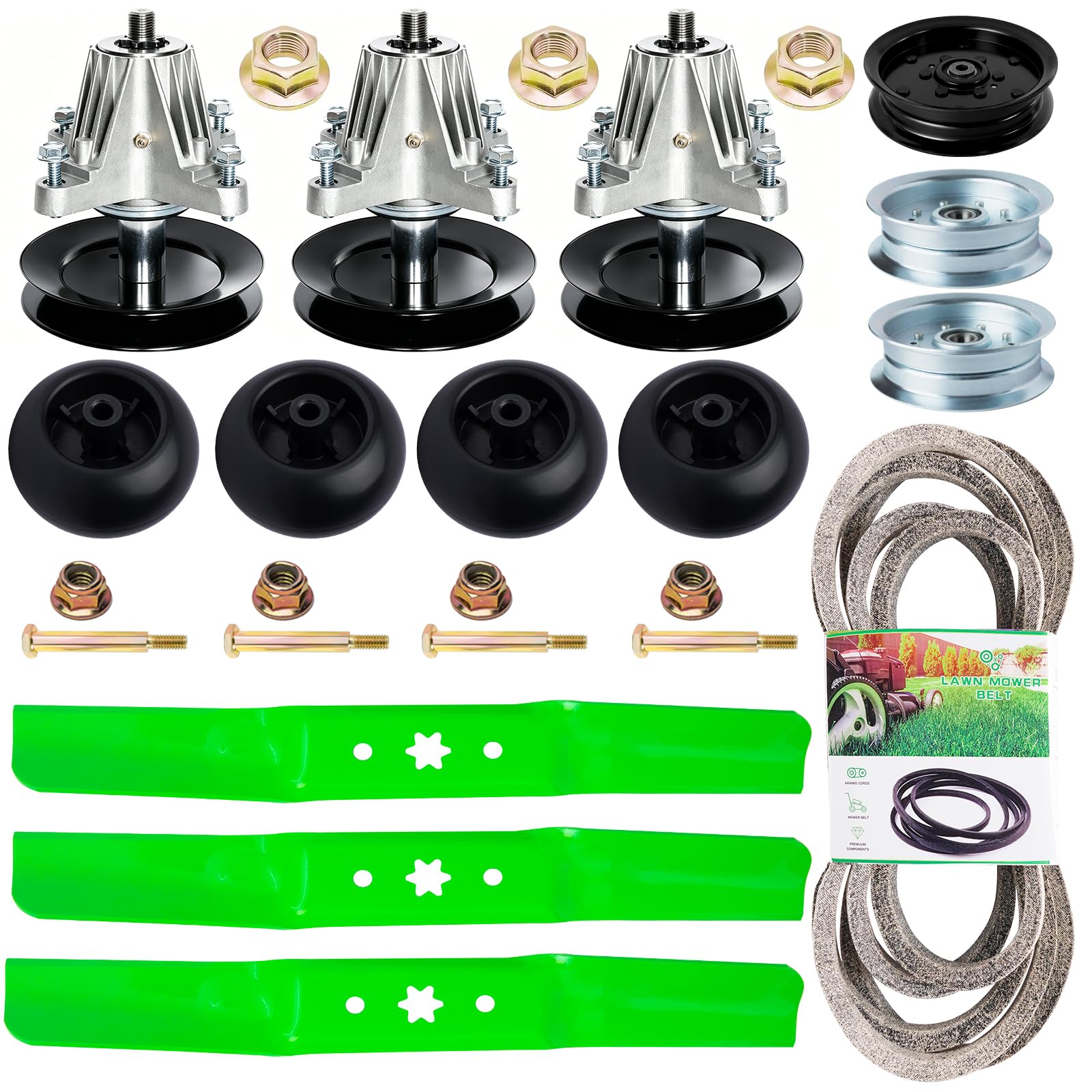Amazon.com: TENGMUJX 54 Inch Mower Deck Rebuild Kit Fits Cub Cadet
