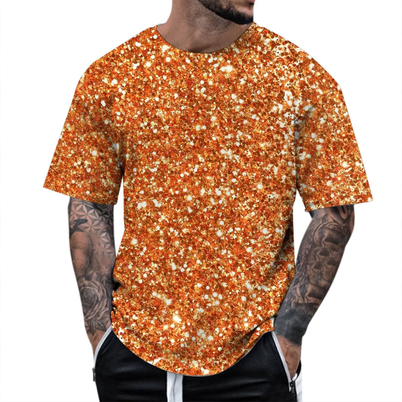 Men's Tee Shirts Crew Neck Short Sleeve Shirt Cotton Lightweight Soft Tshirt Relaxed Fit Summer Tops Comfy Breathable Work Wear Plain T-Shirts Active Athletic Running Work Shirts