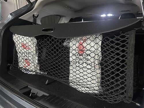 Miniatura 7 de Red de carga organizadora de maletero para Toyota Grand Highlander 2024-2026 – Red de carga estilo sobre para SUV – Organizador de maletero de coche