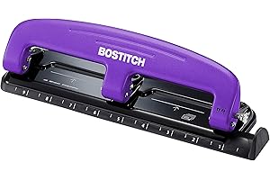 Bostitch EZ Squeeze Three-Hole Puncher