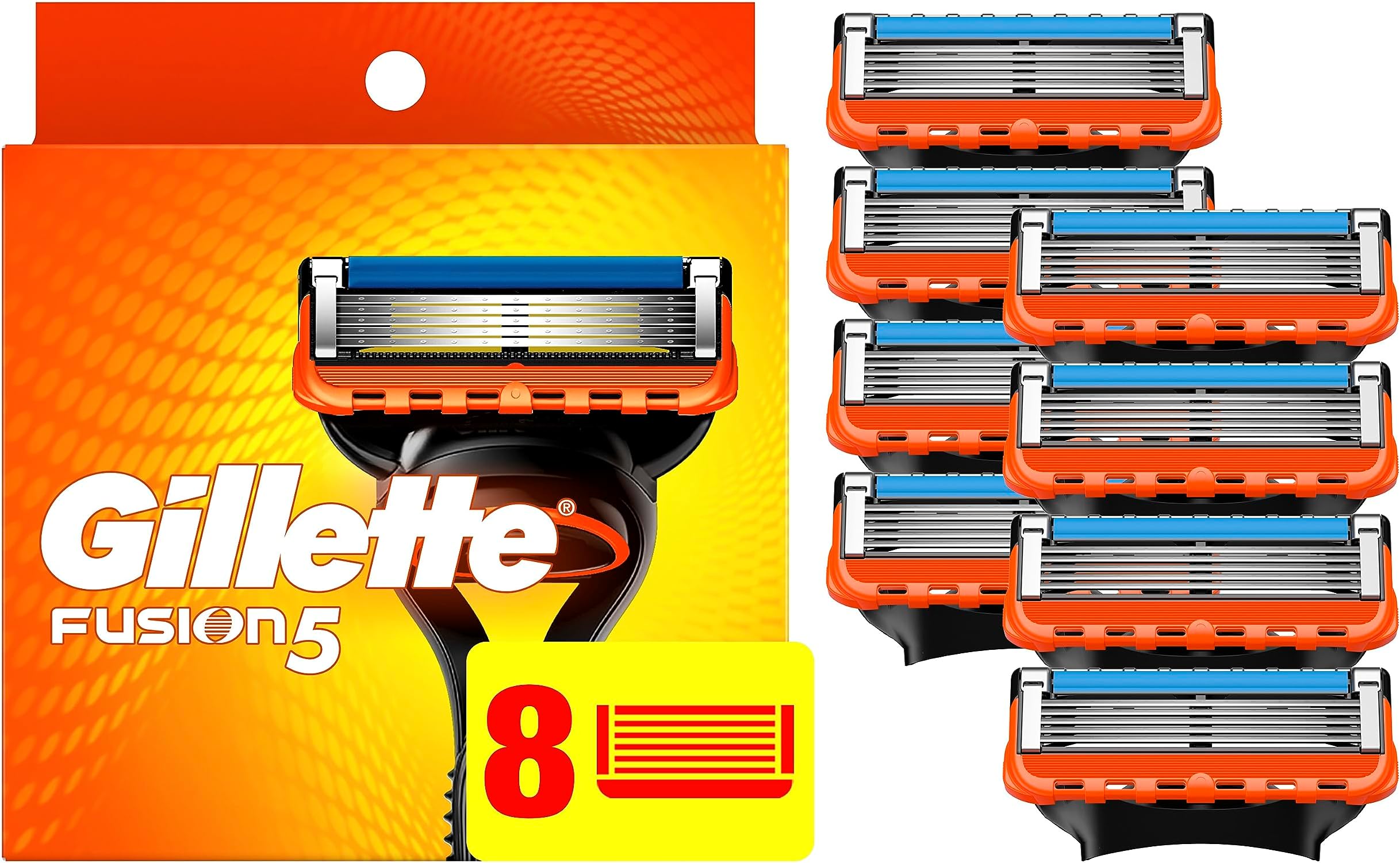 Amazon.com: Gillette Sensor Excel Men's Razor Blade Refills, 10 Count ...