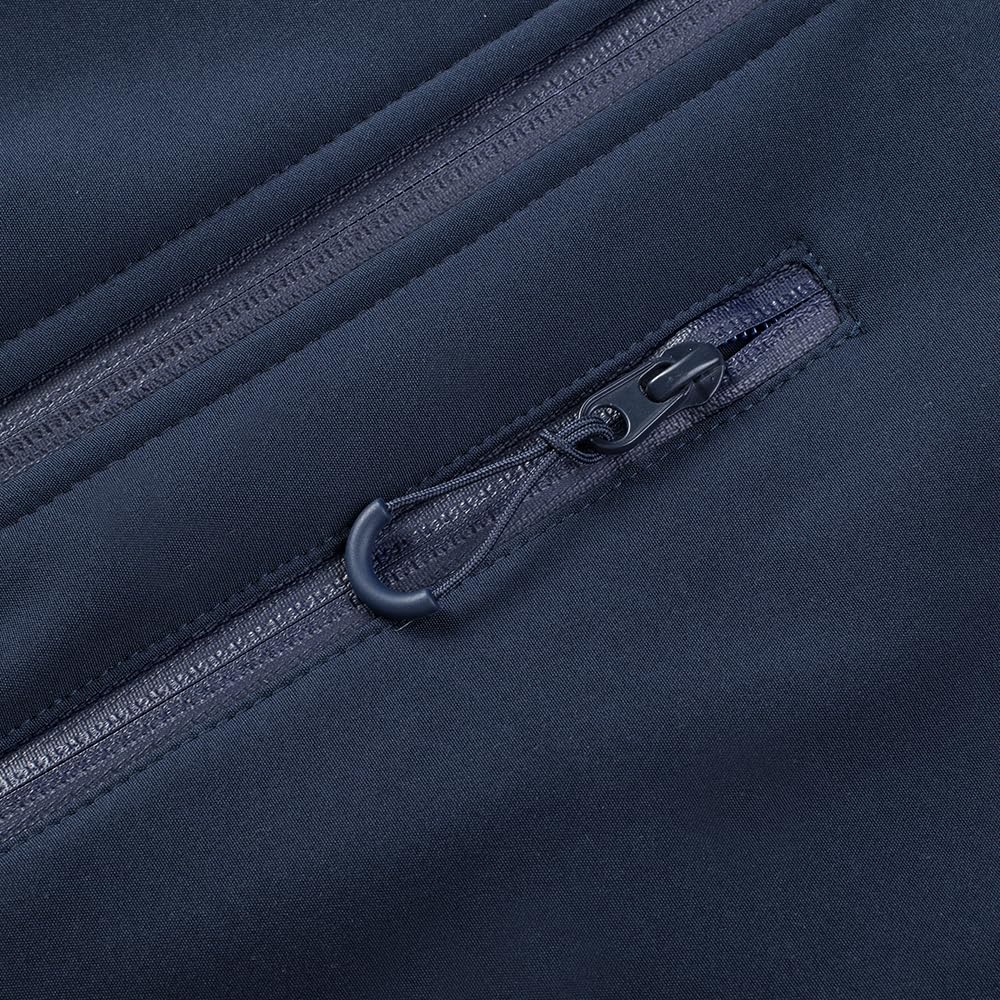 TONY BACKER Giacca Jacket Uomo In Softshell Impermeabile Antivento con Cappuccio Giubbotto Caldo Per Trekking Casual 6860