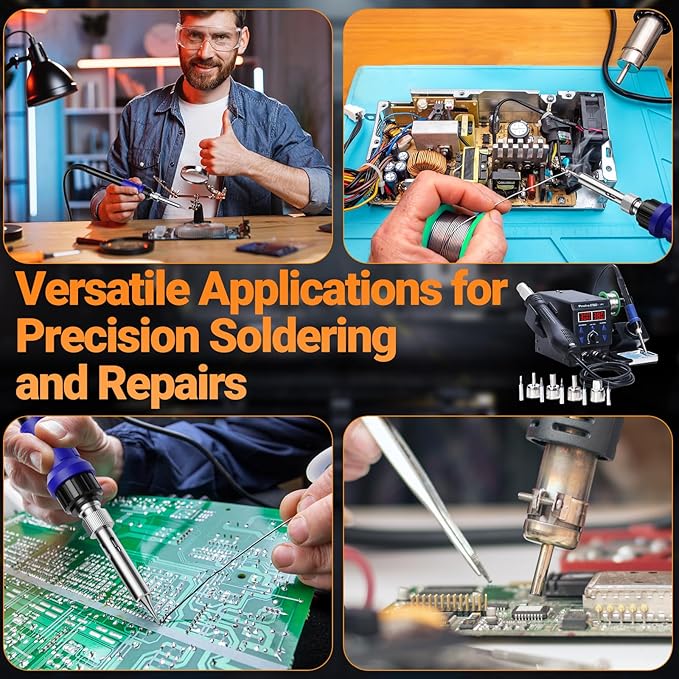 Estación de Soldadura 2 en 1 Calor 24V miniatura 7