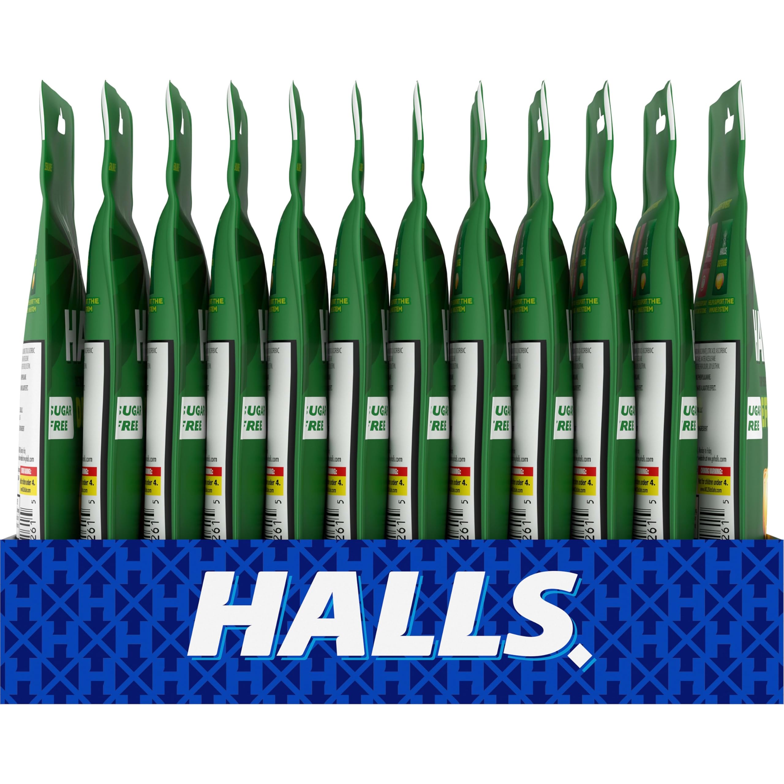 HALLS Defense Citrus Sugar Free Vitamin C Dietary Supplement Drops, 300 ct — Amazon image 13