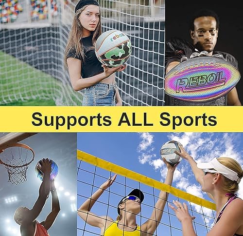 Miniatura 6 de Premium RubberLeather Basketball - Kids & Youth, Size 34567