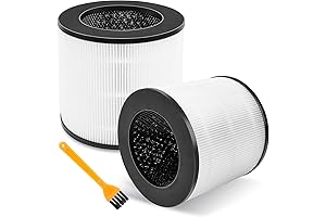 True HEPA Replacement Filters for MA Air Purifier 14/14W/14B