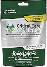 Oxbow Animal Health Critical Care, Herbivore, Anise Flavor, 141 Gram Bag (70100)