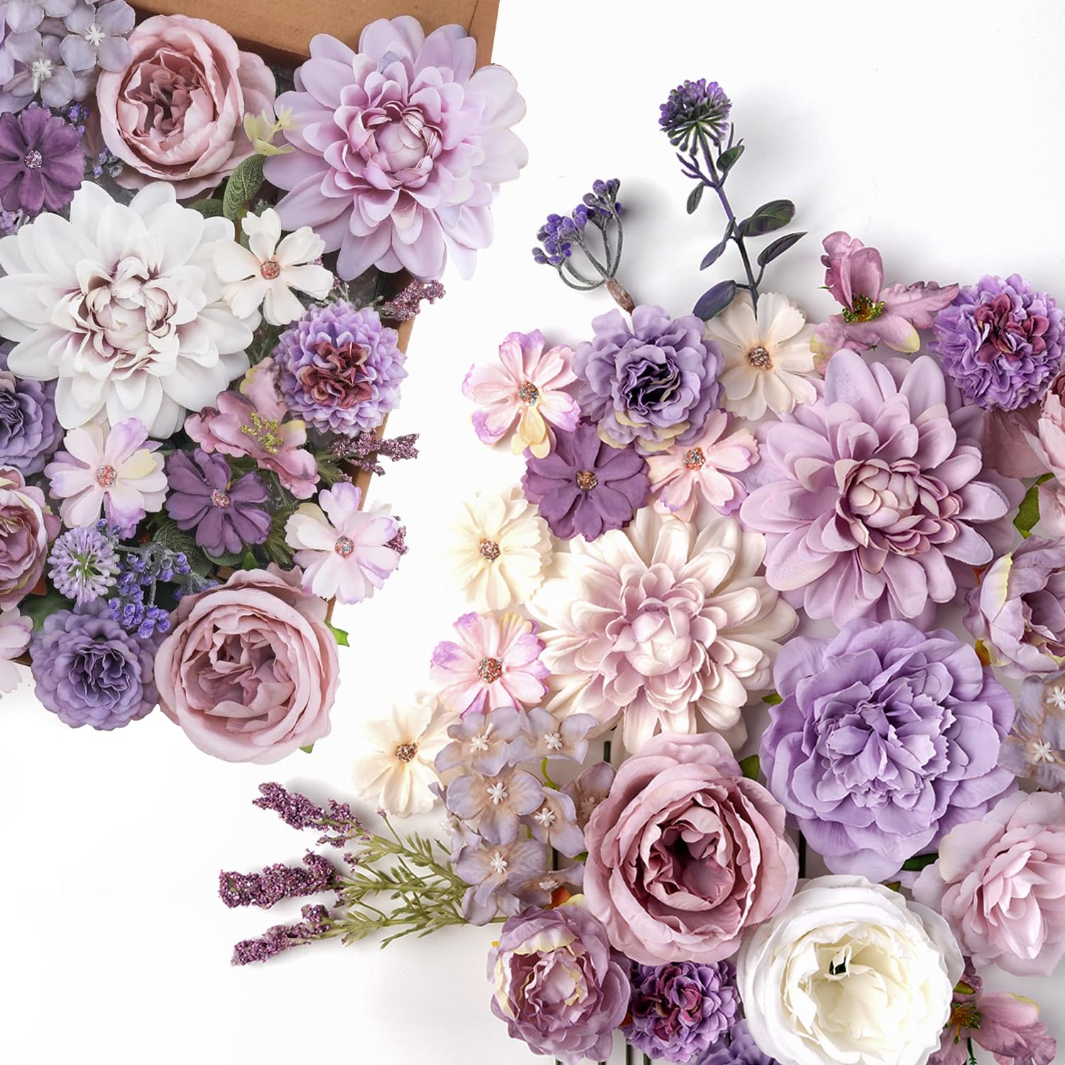 Senseya Silk Flower Combo Set