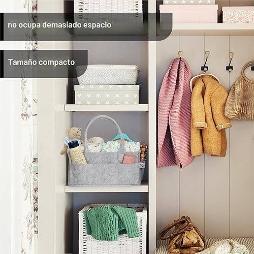 Miniatura 6 de Mr. Pen - Organizador de pañales para bebé, organizador de coche, organizador portátil para cambiador, cuarto de bebé