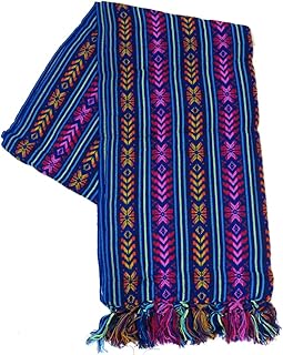 Artesanias FR XL 9 ft Long Doula Mexican Rebozo Shawl Multipurpose Table Runner Decor