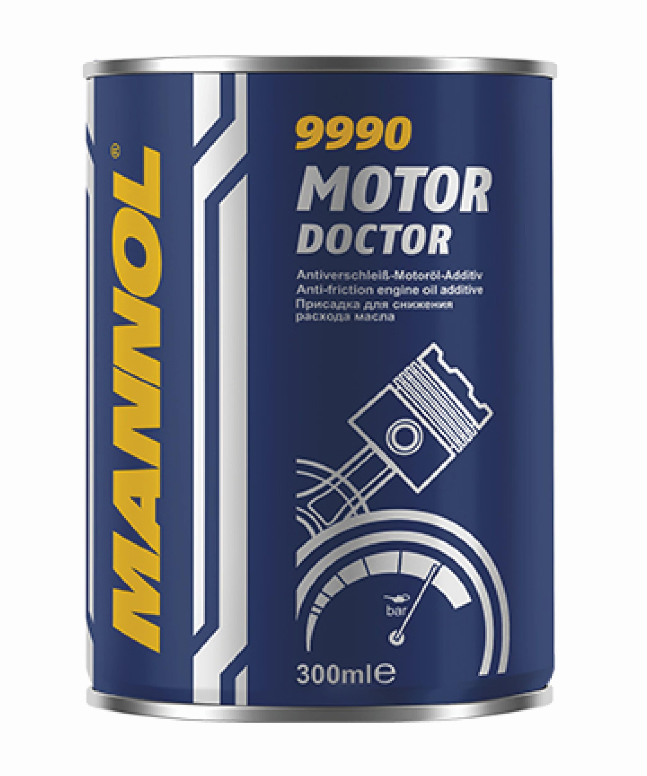MANNOL300ml Motor Doctor Metal Engine Oil Additive Anti Friction Modern Multifunctional