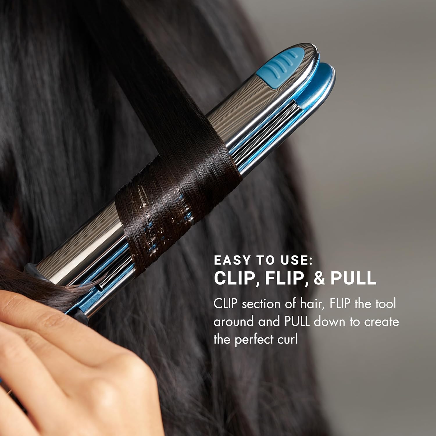 Nano Titanium Prima Ionic Hair Straightener – Professional Flat Iron & Curling Iron in One for Stylists, Pro Styling Hair Tool - Image 3