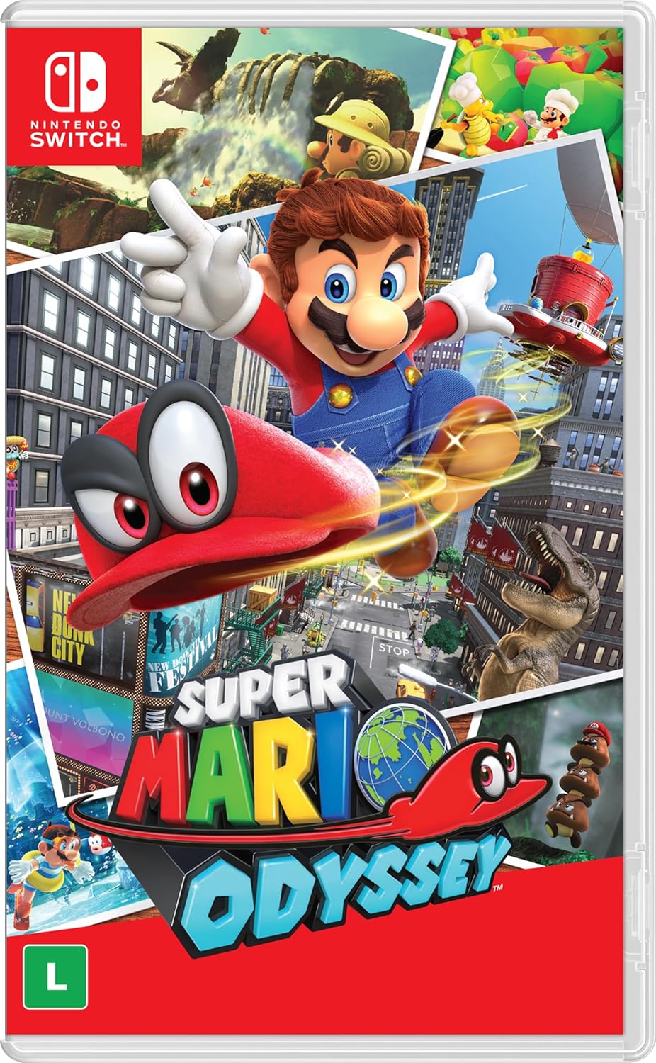 Imagem do produto Super Mario Odyssey Switch - Físico em Amazon