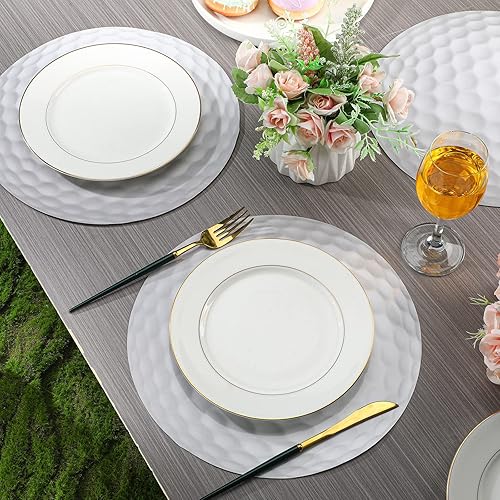 Miniatura 10 de Yinder 50 manteles individuales desechables de 12 pulgadas, diseño de pelota deportiva, decoración de fiesta de cumpleaños, regalos de fiesta