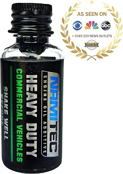 HEAVY DUTY COMMERCIAL | Graphene Nanotechnology Engine Oil Additive - Extreme Load & Wear Protection for Trucks, Fleets & Industrial Engines - 30ml