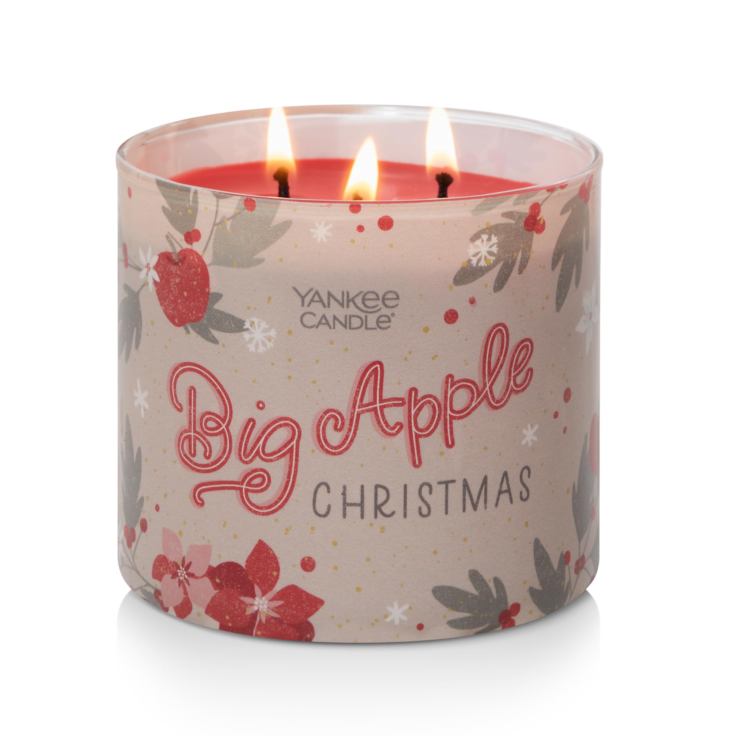 Amazon.com: Yankee Candle Big Apple Christmas 3-Wick Candle