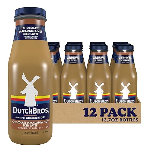 Dutch Bros® Chocolate Macadamia Nut Flavored Iced Latte inspired by