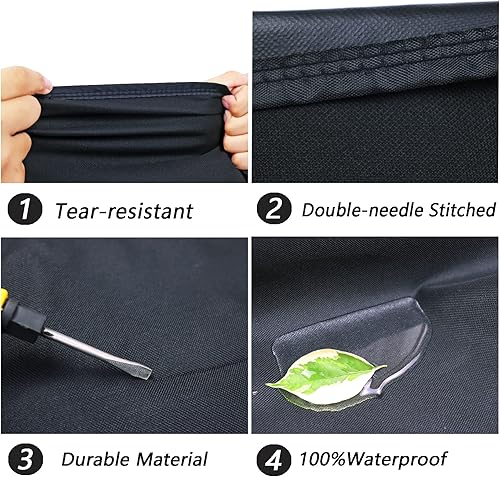 Miniatura 6 de Cubierta de aire acondicionado para unidades exteriores, cubierta de invierno de CA central de alta resistencia, defensora, parte superior