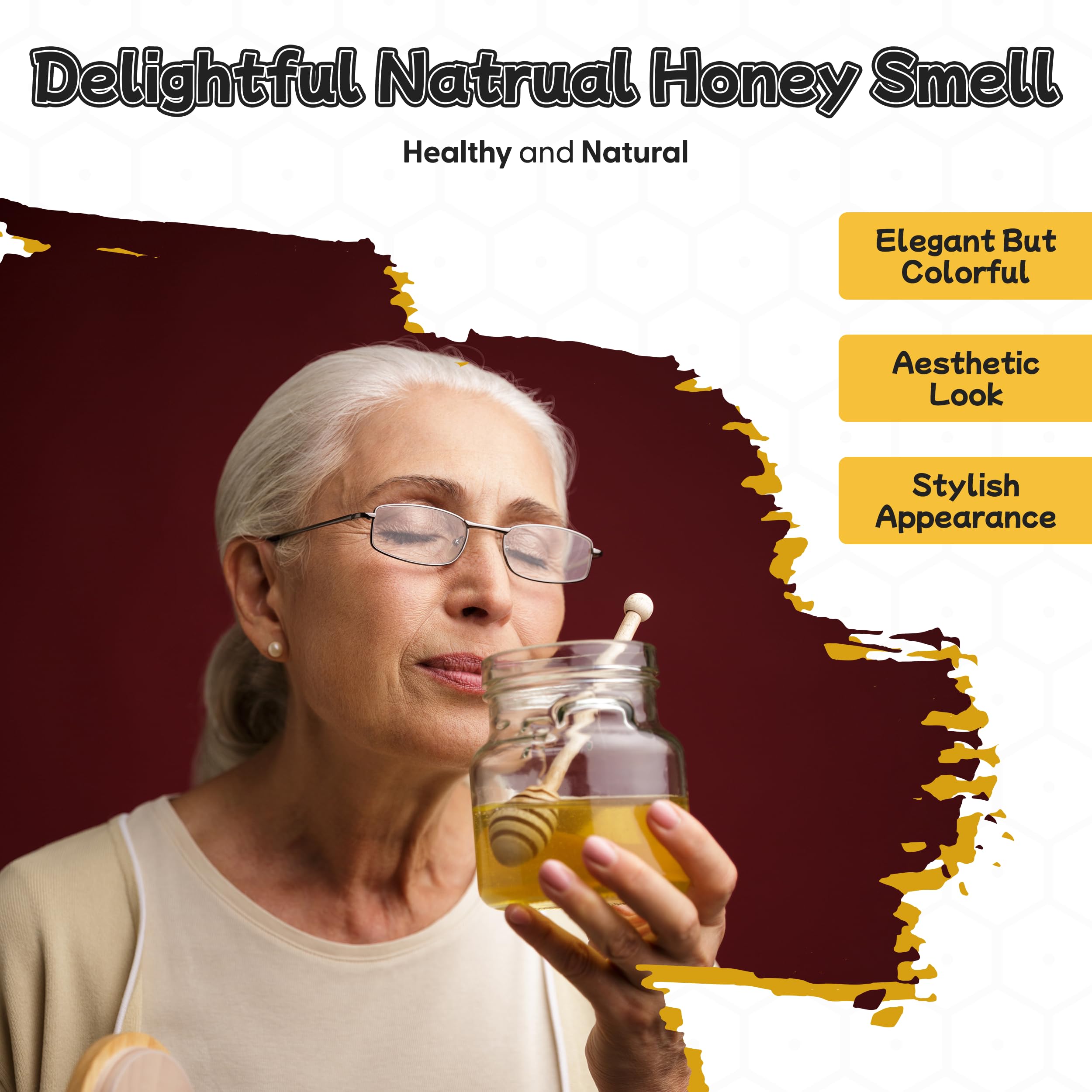 Beeswax Candle Making Kit for Kids & Adults- 12 Colorful 8x8 Inch 100% Pure Beeswax Sheets, Natural Honey Smell, DIY Kit - Image 5