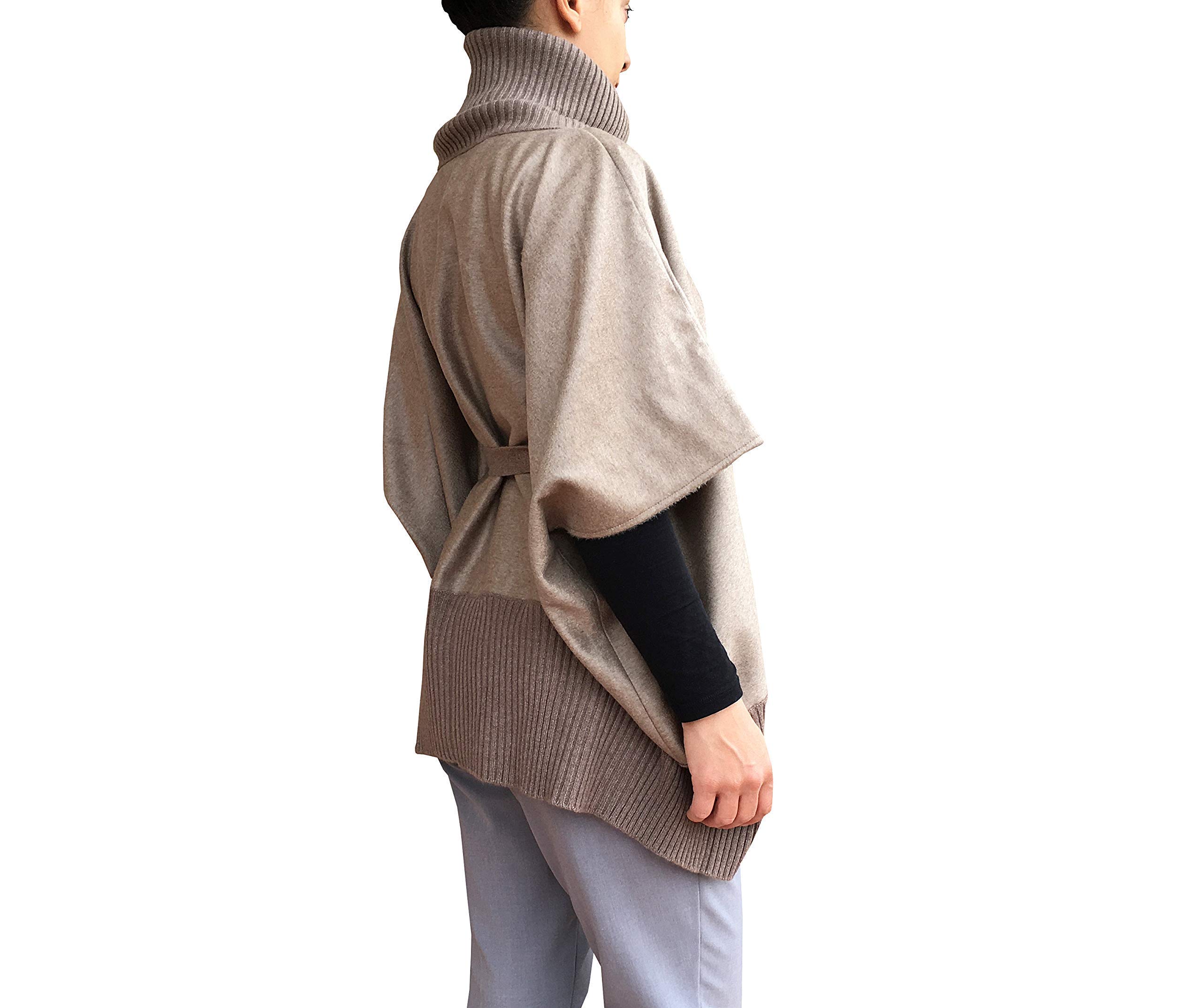 Poncho Maglione Donna Invernale 100% Cashmere Elegante