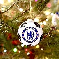 Vista 2 de Tree Buddees x Chelsea F.C. - Adorno de Navidad oficial de fútbol de edición limitada, equipo de fútbol de la Premier League