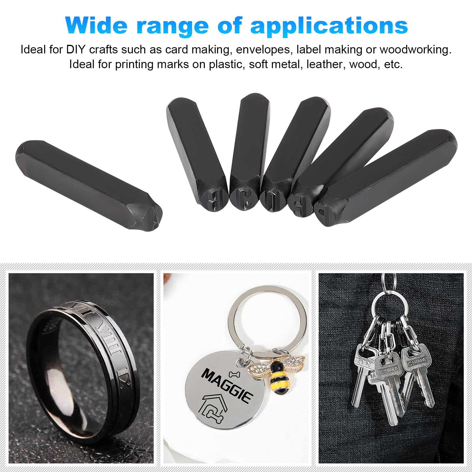 Kit Tampon Alphabet Et Chiffres - 83 Pcs - Tampons Encreurs Et Recharge - Achat & Prix