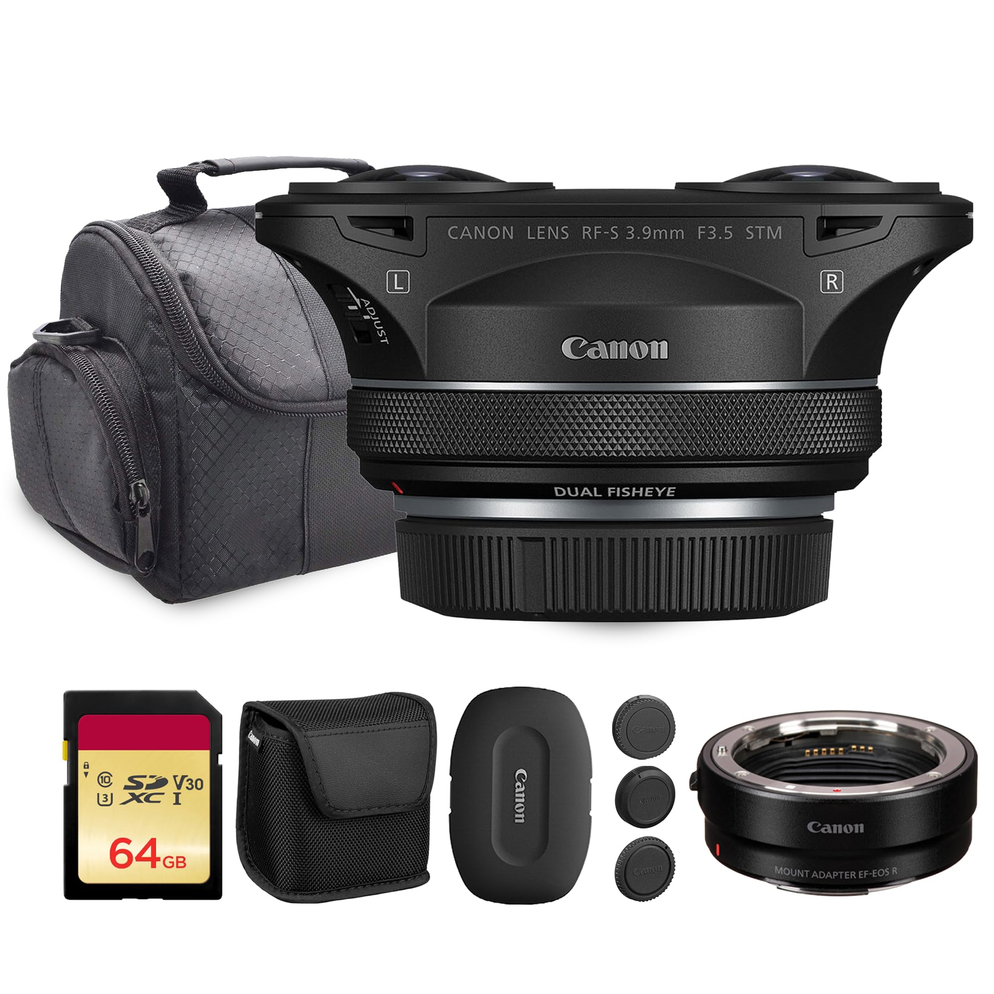 Amazon.com : Canon RF-S 3.9mm f/3.5 STM Dual Fisheye Lens