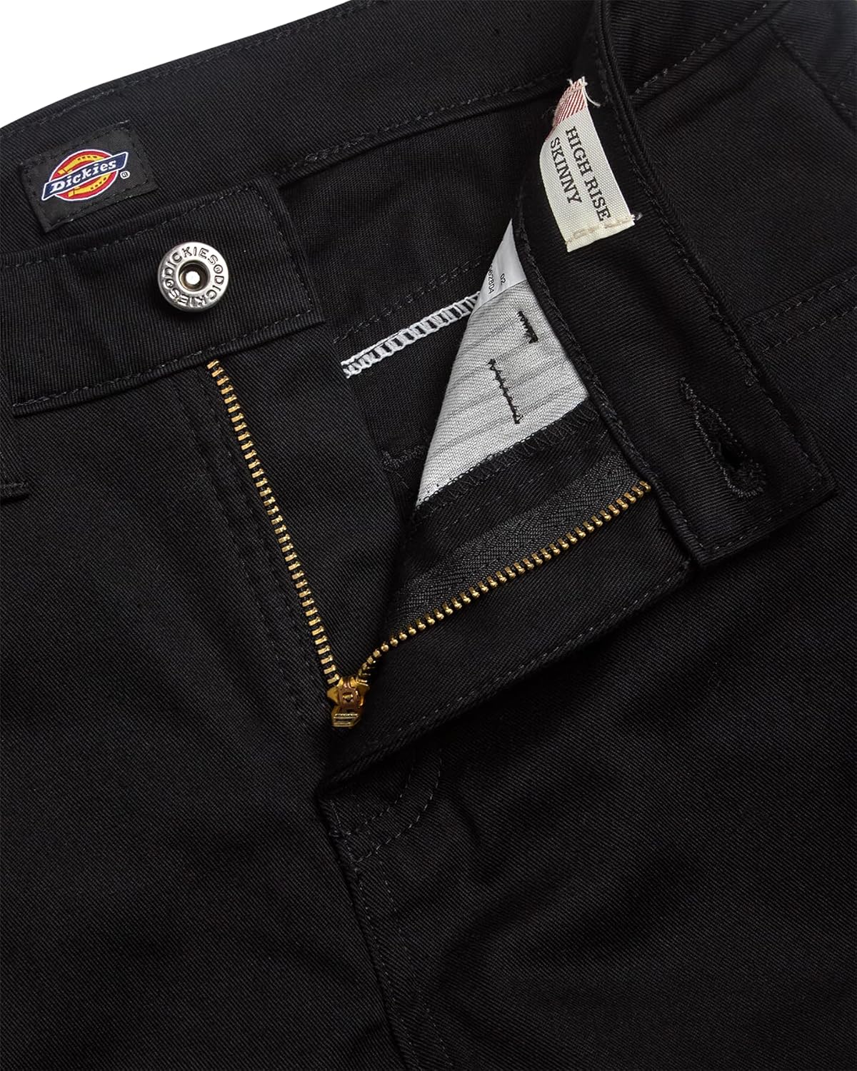 Dickies Women's High Rise Skinny Twill Pants - Image 4