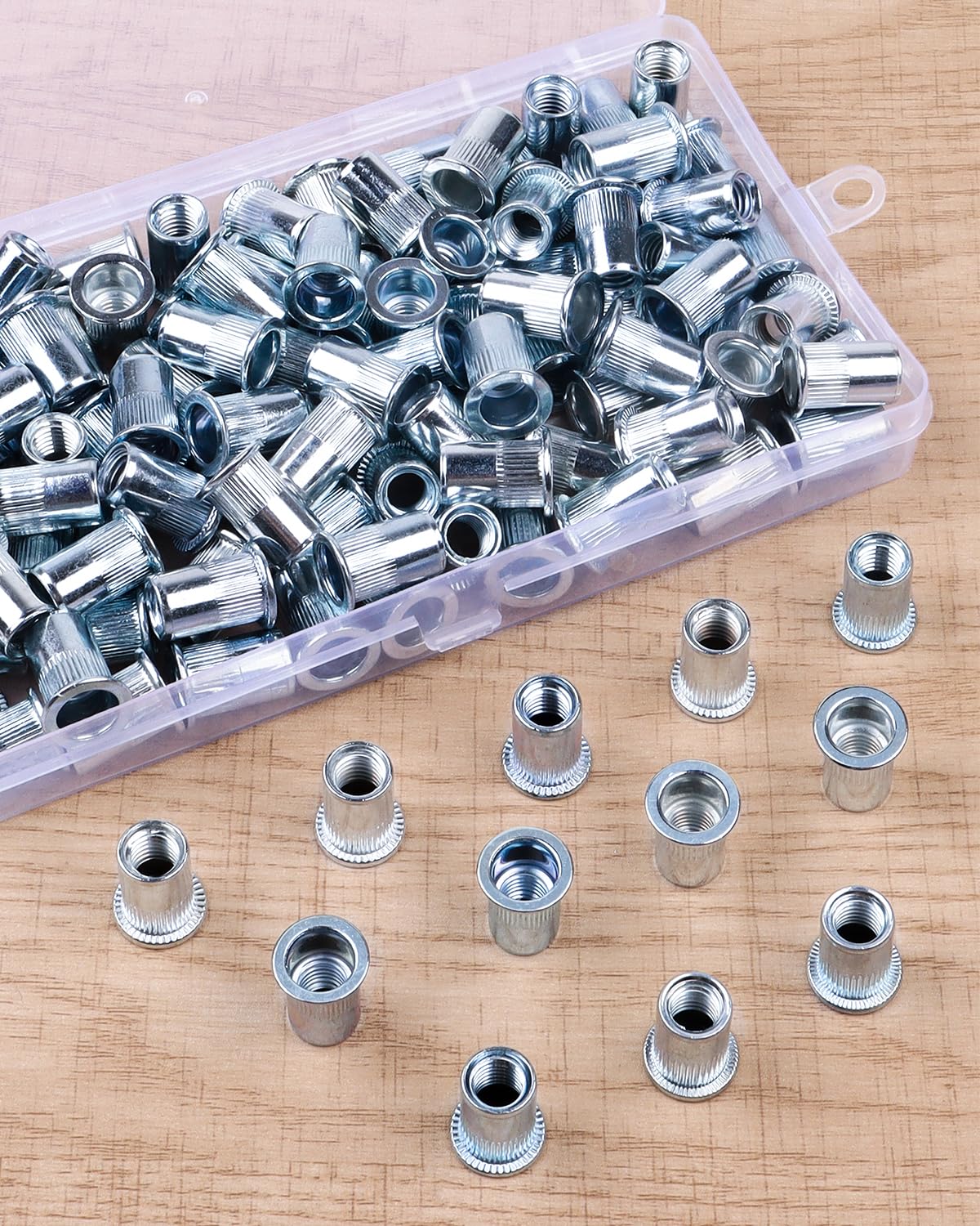 Dadi Rivetti M5 In Acciaio Inox - Confezione Da 150 Pezzi Per Fissaggi - Foto 6