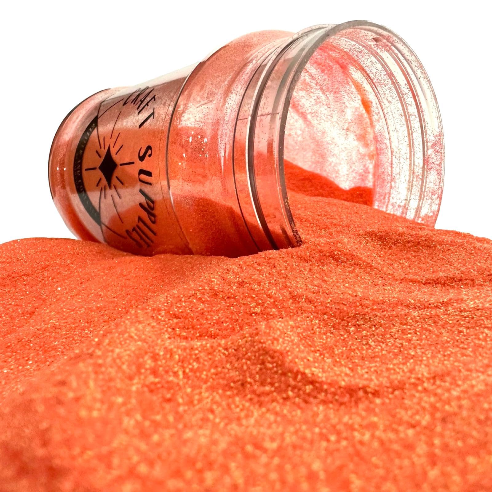 Fine Orange Sand Glitter