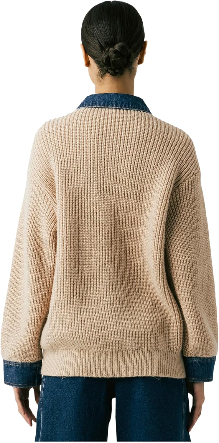 [BLANKNYC] Womens Playng The Field Sweater Cardigan - Image 3