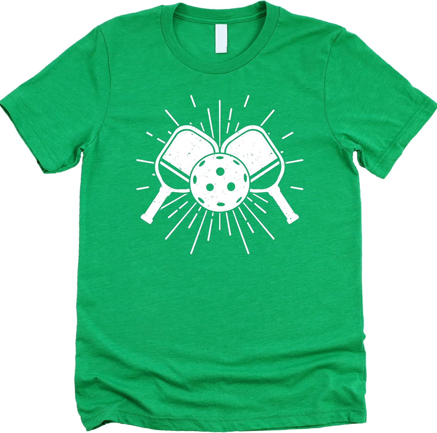 Olive Loves Apple Trendy Pickleball Paddle Shirt for Men and Women Sports Tee for Adults