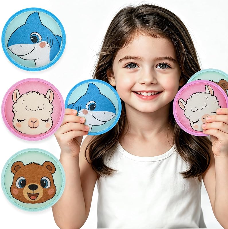 Paquetes de hielo grandes para niños para Boo Boos con correa, 3 paquetes lindos paquetes de gel frío caliente reutilizables para la fiebre de los niños, alivio del dolor, muelas del juicio, primeros auxilios y lesiones de cuello, cabeza, brazos y piernas