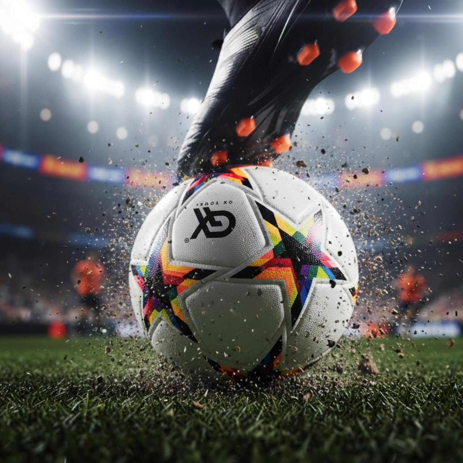 Thermo Bonded Polyurethane Soccer Ball Size 5. World Cup Quality, All-Surface Play, Eco Leather Cover, Outdoor Sports, Premium Size 5 Soccer Ball for Training & Competitive Matches - Image 6