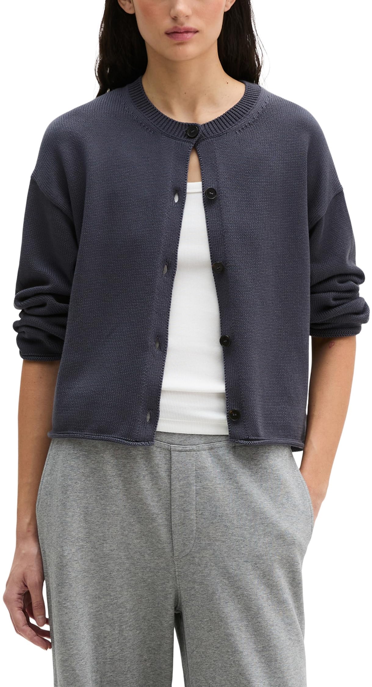 Marc O'Polo Damen 602605961139 Strickjacke