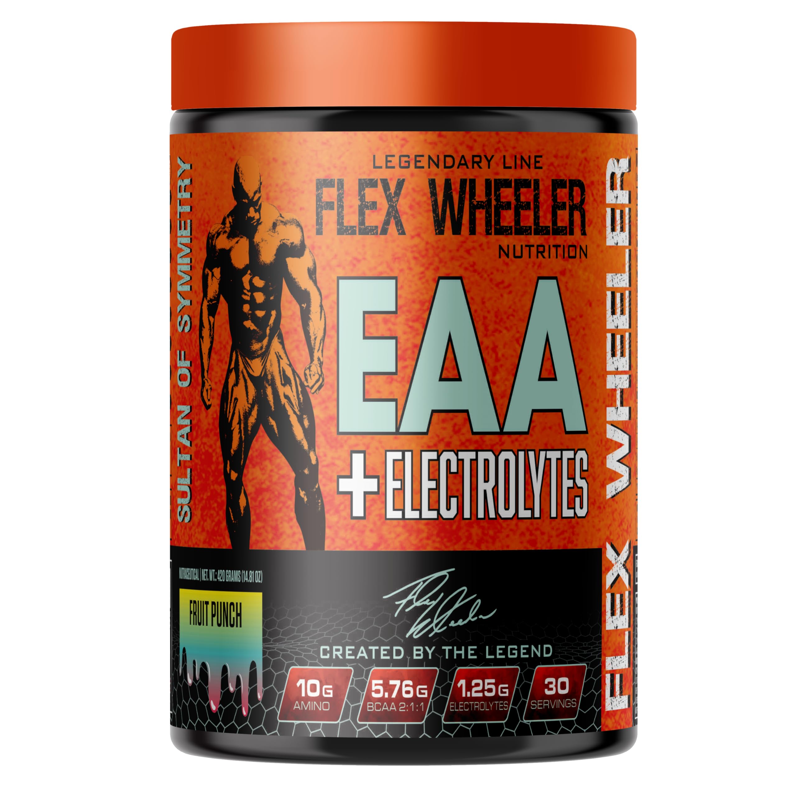 Flex Wheeler Nutrition EAA - 30 Servings | Essential Amino Acids Blend for Optimal Recovery and Performance | Fruit Punch Flavor-image-10