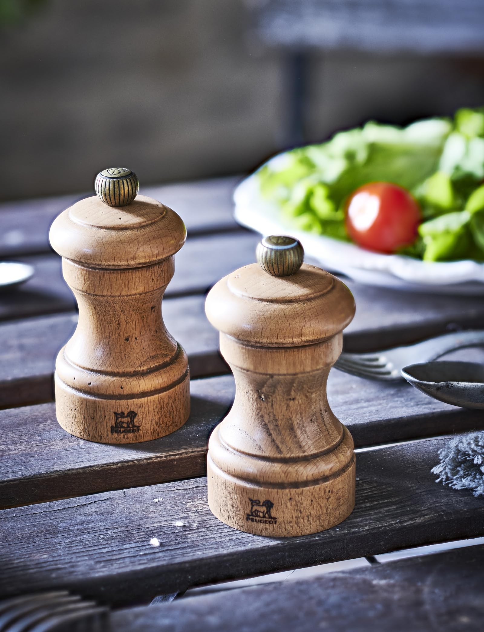METRO PROFESSIONAL peper- & zoutmolen, hout, 5.3 x 11.5 cm, 37 ml