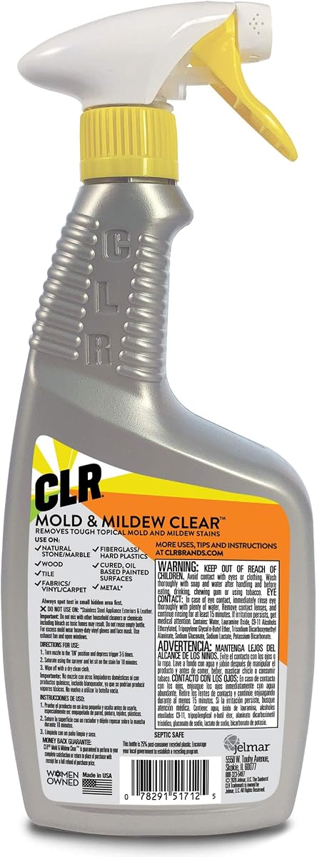 Rid O' Mold 5 bleach-free mold & mildew remover spray view 2