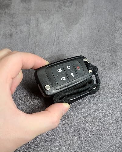 Miniatura 5 de Llavero de cuero del llavero del coche, sostenedor no metálico del acollador de la cuerda de la llave del coche, ningún rasguño del metal