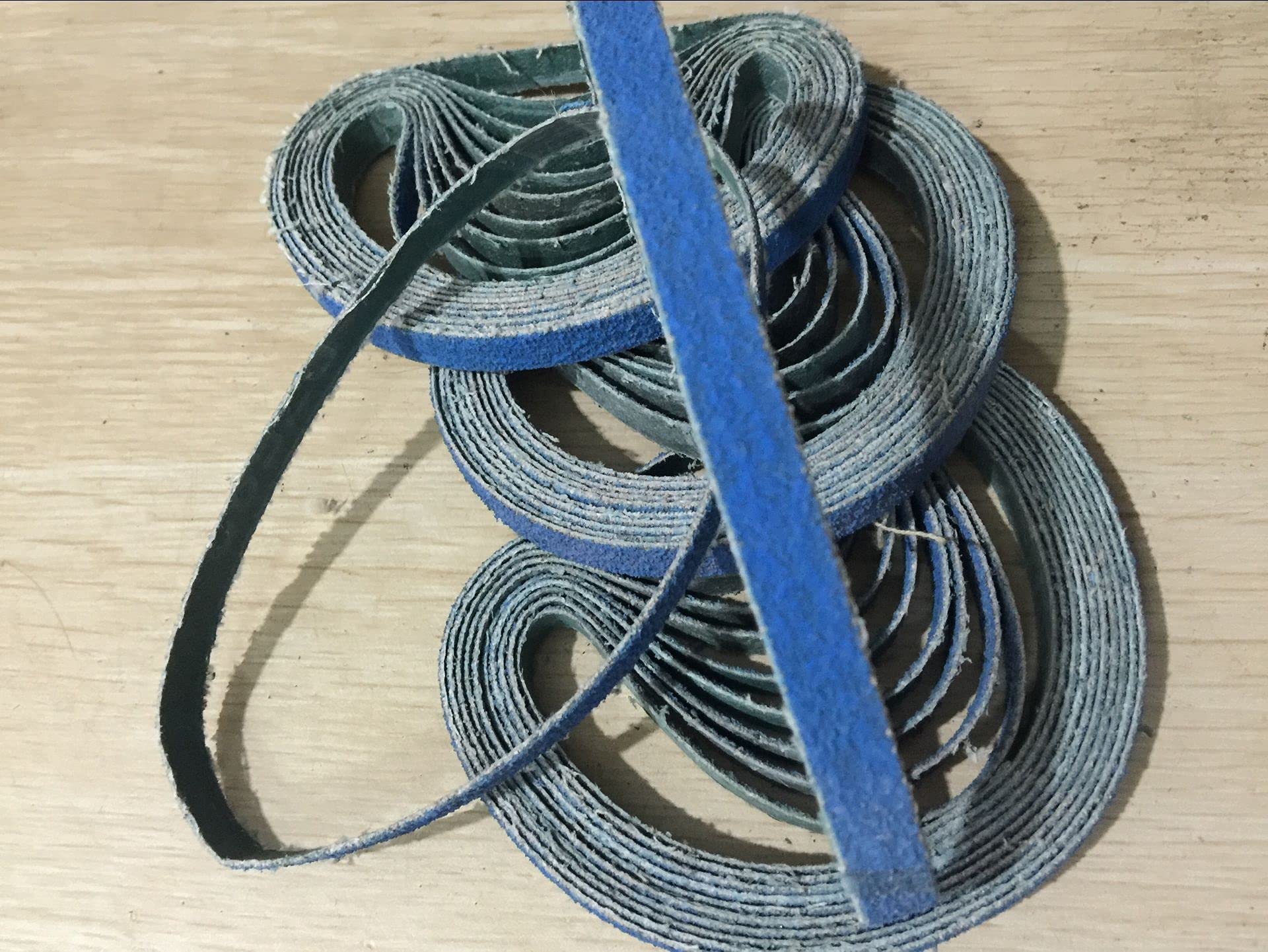 10 szt. 330x10mm Niebieski tlenek glinu do szlifowania