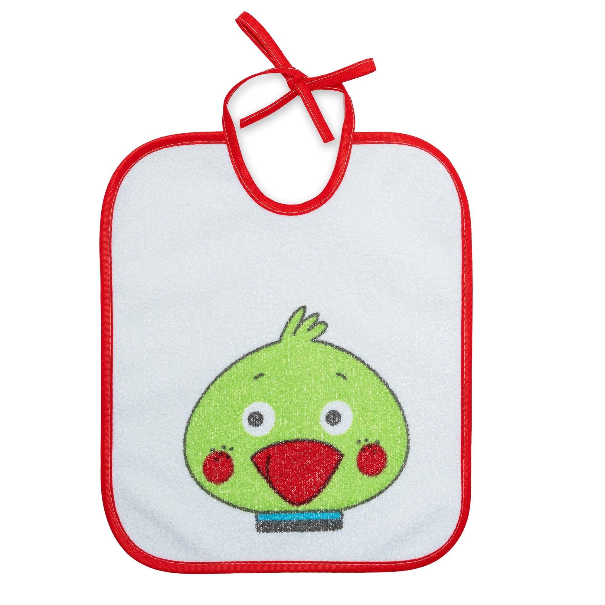 Bavaglini Impermeabili 73% Cotone 27% Poliestere Confezione da 7 23x27 cm per Bambini 6-18 Mesi