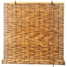 Bamboo Blinds For Windows 35 39 46 48 52 63 72in Wide Roman Bamboo Curtains Blackout Roll Up Reeds Shade Outdoor Roll Up Bamboo Blinds Privacy Curtains Sun Protection BreathableCarbonization