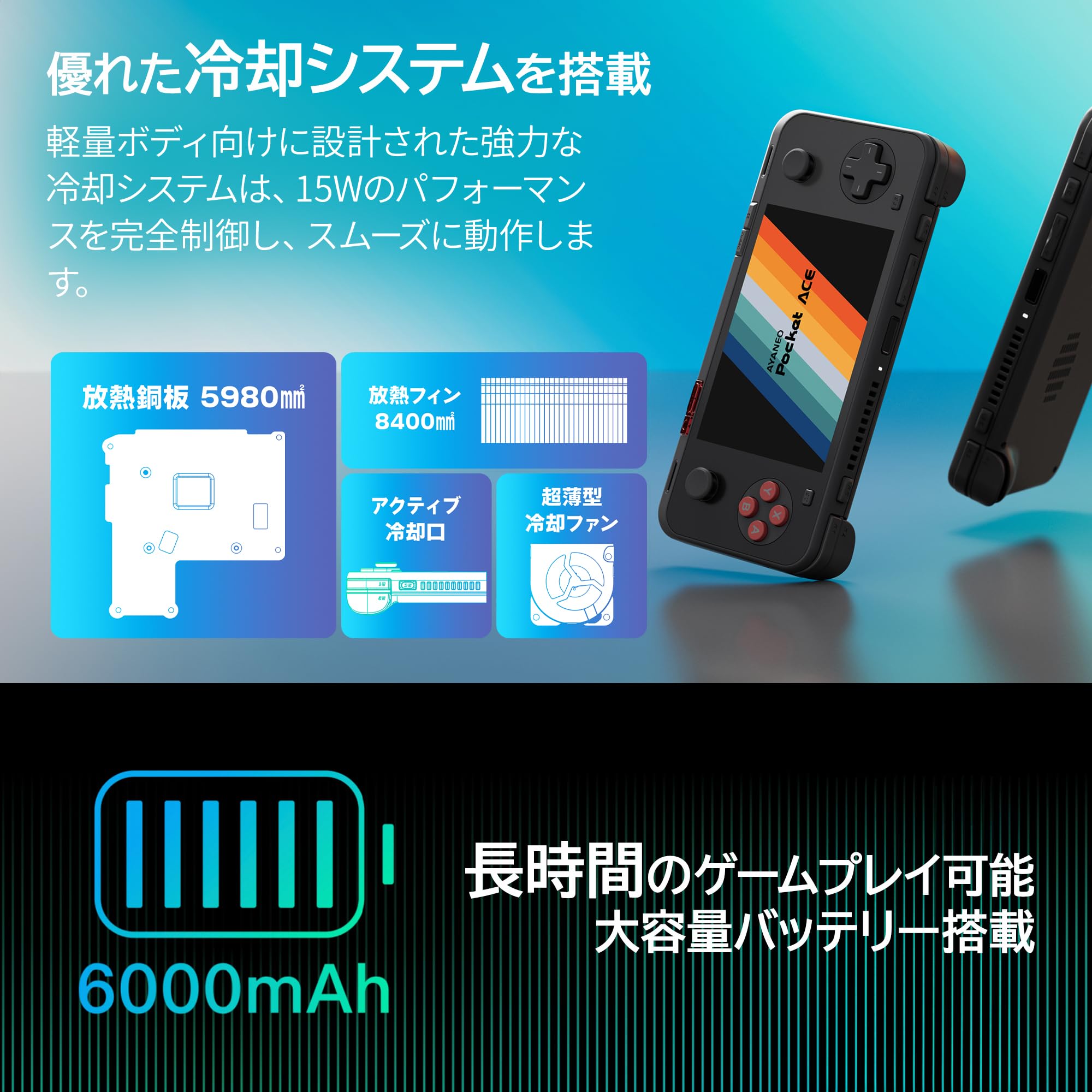 Amazon.co.jp: AYANEO Pocket ACE 国内正規版 Androidゲーム機 4.5 